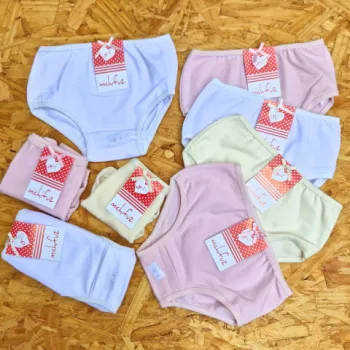 BOMBACHA NENA LISA PACK X12 T.6 AL 12