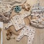 CONJUNTO PLUSH BIFAZ CAMPE + PANTALON ESTAMPADO T.0 AL 3