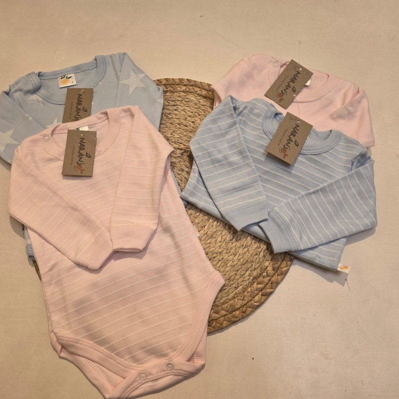 BODY  VARIOS NARANJO M/L BROCHE