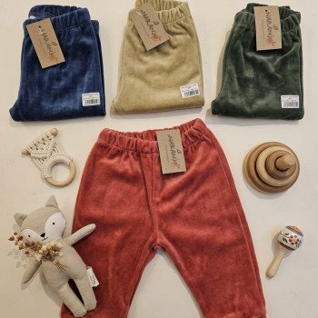 PANTALON PLUSH LISO C/ BOLSILLO