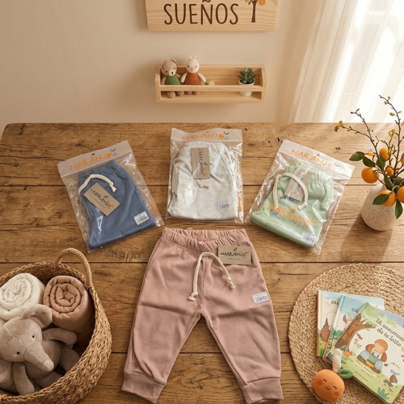 PANTALON JERSEY C/ PUÑO Y CORDON 