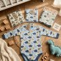 BODIE MEDIA POLERA ESTAMPADO T.5/6