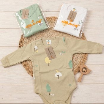 BODIE ESTAMPADO BOSQUE M/L T. 0 AL 4