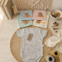 BODY ALGODON MANGAS CORTAS CON ESTAMPA T: 5-6