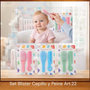 SET CEPILLO Y PEINE