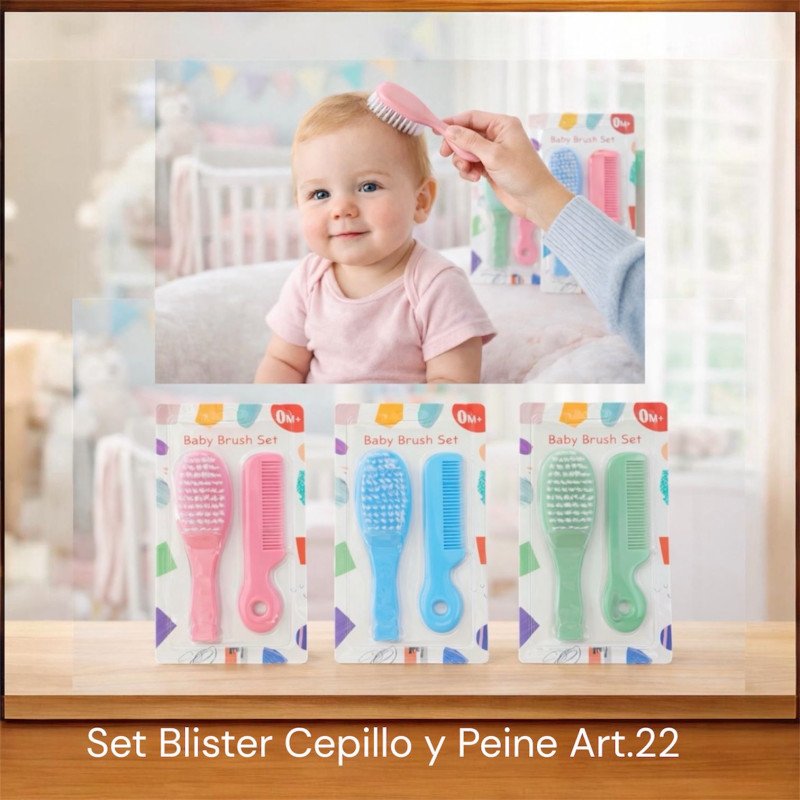 SET CEPILLO Y PEINE