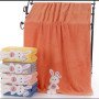 TOALLONLISA , BORD. CONEJO LOVE TOWEL
