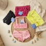 BIKINI NENA TOP CON VUELOS LISA COLORES T4 AL 16