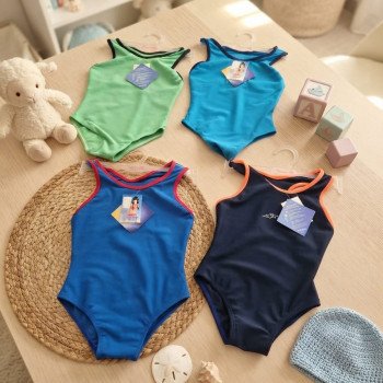 MALLA DE NATACION COMBINADA LISA T.4 AL 16