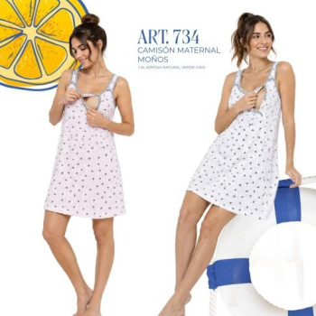 CAMISON ESTAMPADO PARA AMAMNTAR 1 AL 4