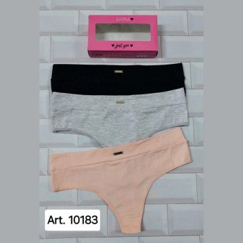 PACK X 3 CULOTTES LES CON CINTURA