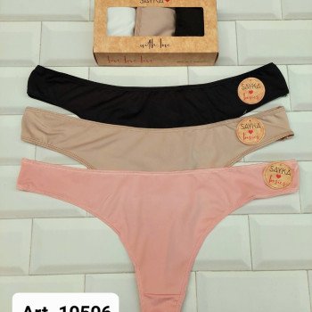 PACK X3COLALESS LISA MICROFIBRA