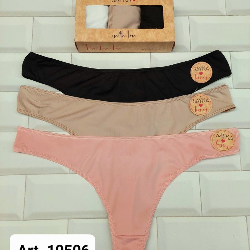 PACK X3COLALESS LISA MICROFIBRA