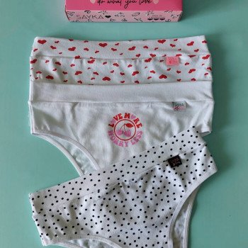 PACK X3 VEDETINA JUVENIL CINTURA ANCHA