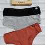 PACK X 3 CULOTTE ALGODON/LYCRA BASICO 