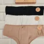 PACK X3 CULOTTE CLASICO MICROFIBRA MORLEY T.UNICO