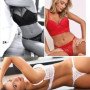 CONJUNTO SOFT BUSTIER TANGA LESS T.85AL100