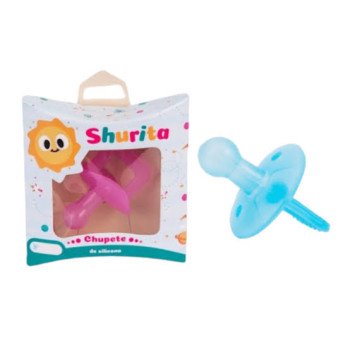 CHUPETE DE SILICONA N'1Y2 EN CAJA