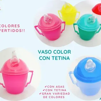 VASO COLOR CON TETINA 