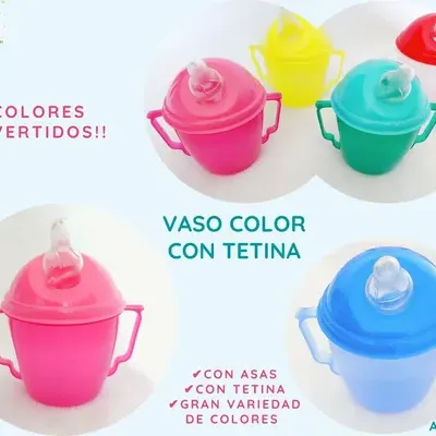 VASO COLOR CON TETINA 