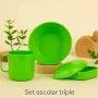 SET PLATA VASO Y JABONERA