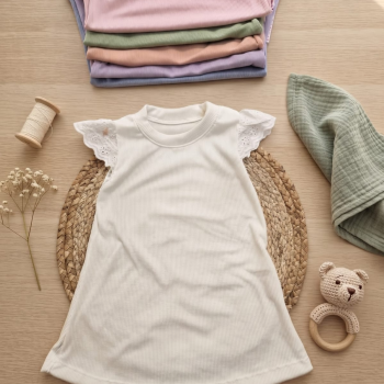REMERA MORLEY M/C NENA C/ BRODERI EN HOMBRO T. 4 AL 14