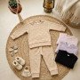 CONJUNTO DARLON LISO DRAPIADO BEBA T. 2 AL 6