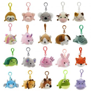 COLGANTE PELUCHES FRUTILL, PALTA,JOSTIN