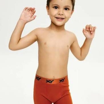 BOXER LISO NIÑO ALGODON Y LYCRA T.2AL14