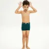 BOXER LISO NIÑO ALGODON Y LYCRA T.2AL14