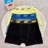 BOXER LISO NIÑO ALGODON Y LYCRA T.2AL14