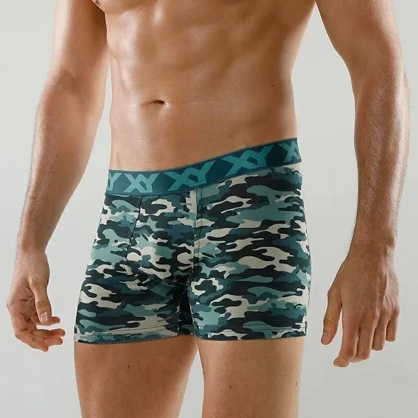 BOXER HOMBRE ESTAMPADO ALGODON/LYCRA CAMUFLADO T.SAL2XL