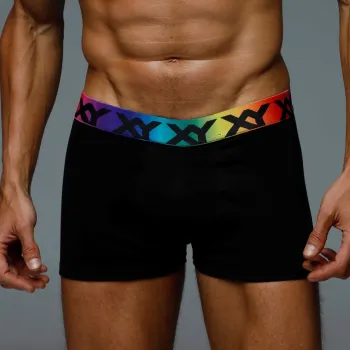 BOXER LISO HOMBRE ALGODON/LYCRA TIRO Y PIERNA CORTO T.SAL2XL