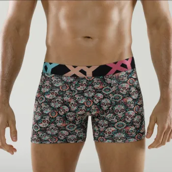 BOXER HOMBRE ESTAMPADO ALGODON/LYCRA T.SAL.2XL
