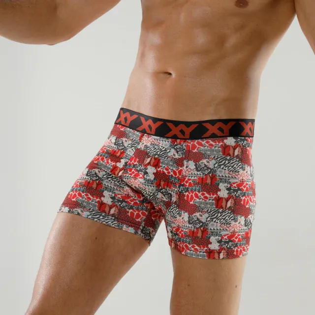 BOXER HOMBRES ESTAMPADO ALGODON/LYCRA T.SAL2XL 