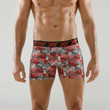 BOXER HOMBRES ESTAMPADO ALGODON/LYCRA T.SAL2XL 