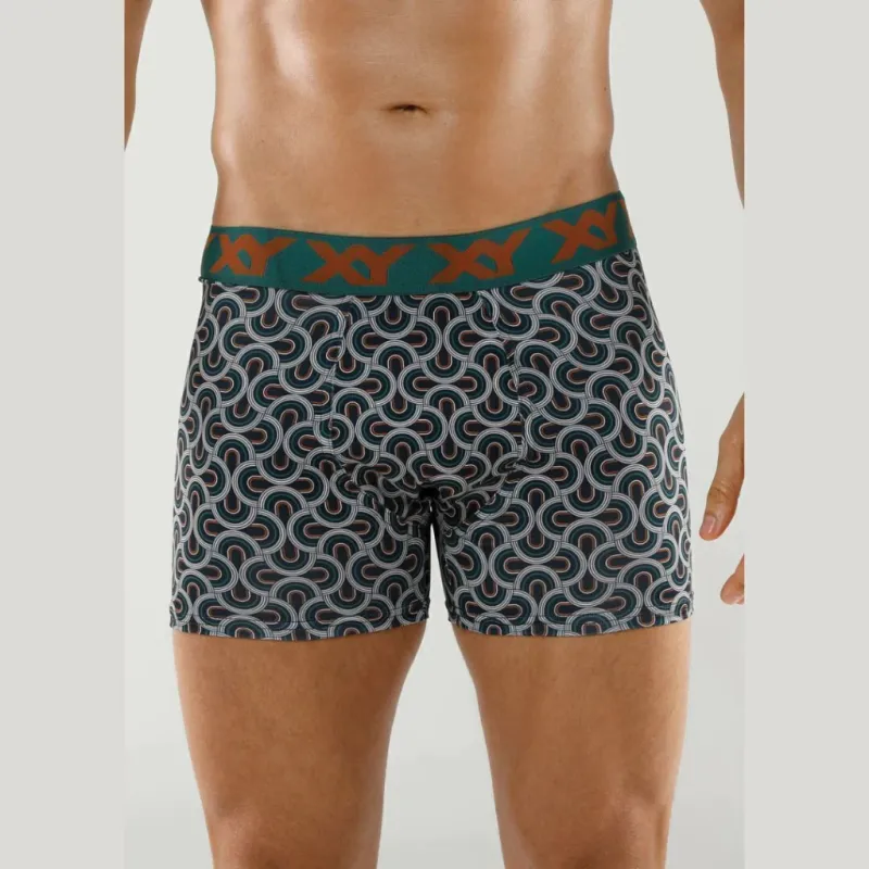 BOXER ESTAMPADO HOMBRE ALGODON/LYCRA T.SAL2XL.