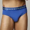 SLIP HOMBRE ALGODON/LYCRA LISO T.SAL3XL