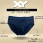 SLIP HOMBRE ALGODON/LYCRA LISO T.SAL3XL