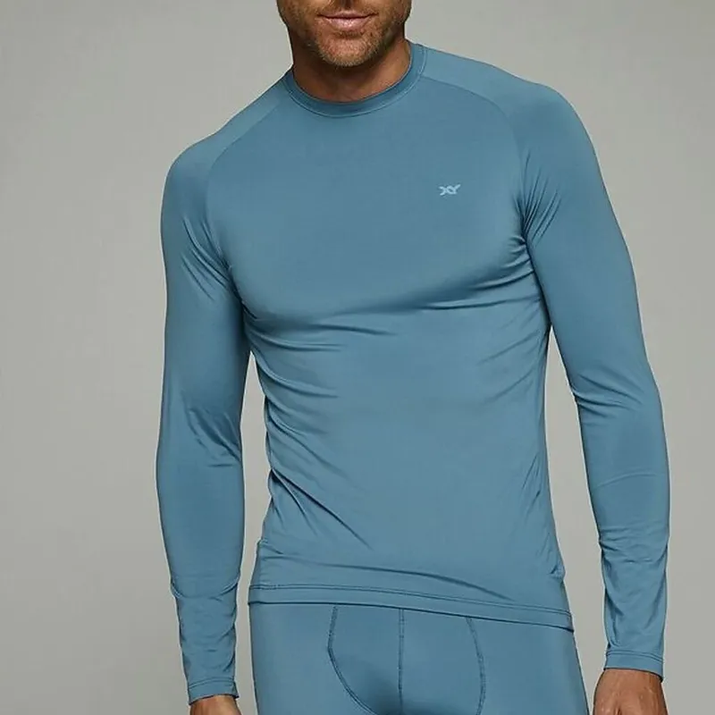 CAMISETA TERMICA  HOMBRE MICROFIBRA LYCRA ANATOMICA TS.AL2XL