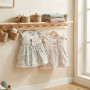 BODY ESTMPADO BEBA ROMANTICO C/ BRODERY MANGAS  T.3/6 A 12/18