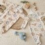 ENTERITO PLUSH ESTAMPA DINO C/ BROCHES T. 0/3 AL 6/9