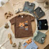 REMERA BEBE Y BEBA M/C VARIAS