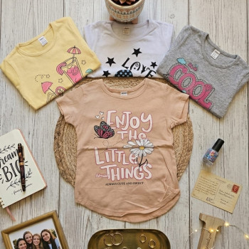 REMERA BEBE Y BEBA M/C VARIAS