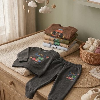 CONJUNTO BEBE DARLOSN CON ESTAMPA VARIAS T. 2 AL 6