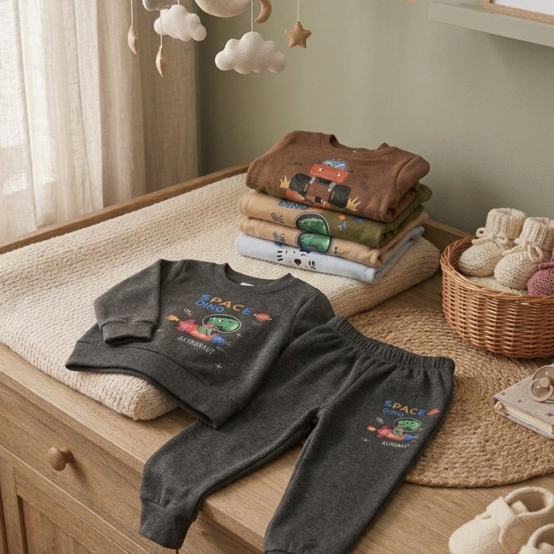 CONJUNTO BEBE DARLOSN CON ESTAMPA VARIAS T. 2 AL 6