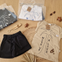 CONJUNTO NIÑO CON REMERA ESTAMPA + SHORT T.2 AL 8