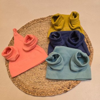 SET GORRO Y ESCARPIN LISO FUERTE}