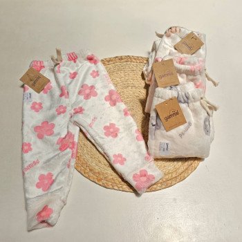 PANTALON PLUSH C/ PUñO ESTAMPA. C/CORD