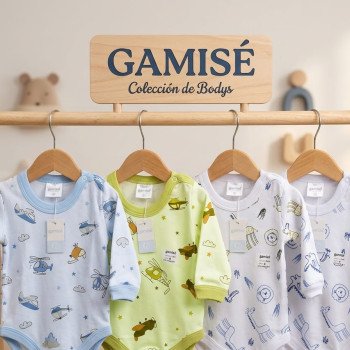 BODY M/L BEBE ESTAMPADOS BEBE T. GRANDES